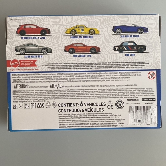 NEW HOTWHEELS 6 PACK SET - Picture 7 of 7